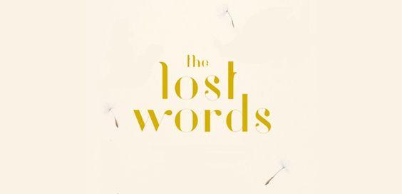 Vocabulary Logo - The Lost Words by Robert MacFarlane and Jackie Morris