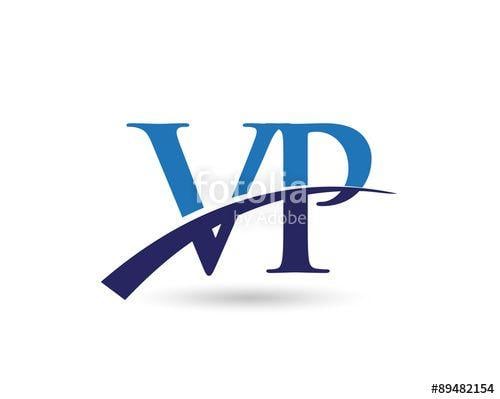 VP Logo - VP Letter Logo Swoosh