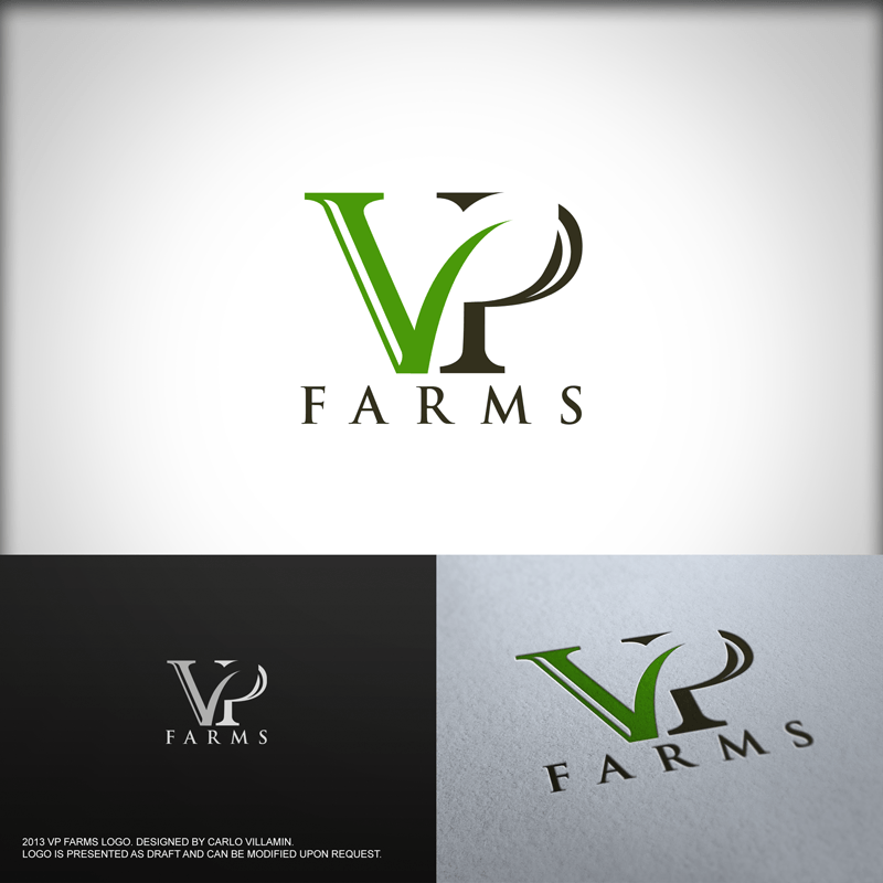 VP Logo - Modern Logo Designs. Business Logo Design Project for VP Farms Inc
