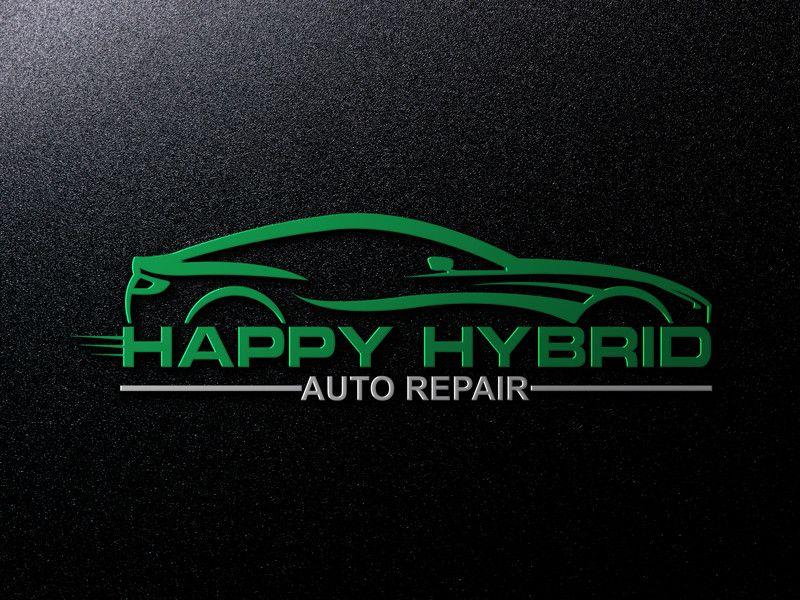 Hybrid Logo - Entry #38 by Ismail301297 for Design Happy Hybrid Logo | Freelancer