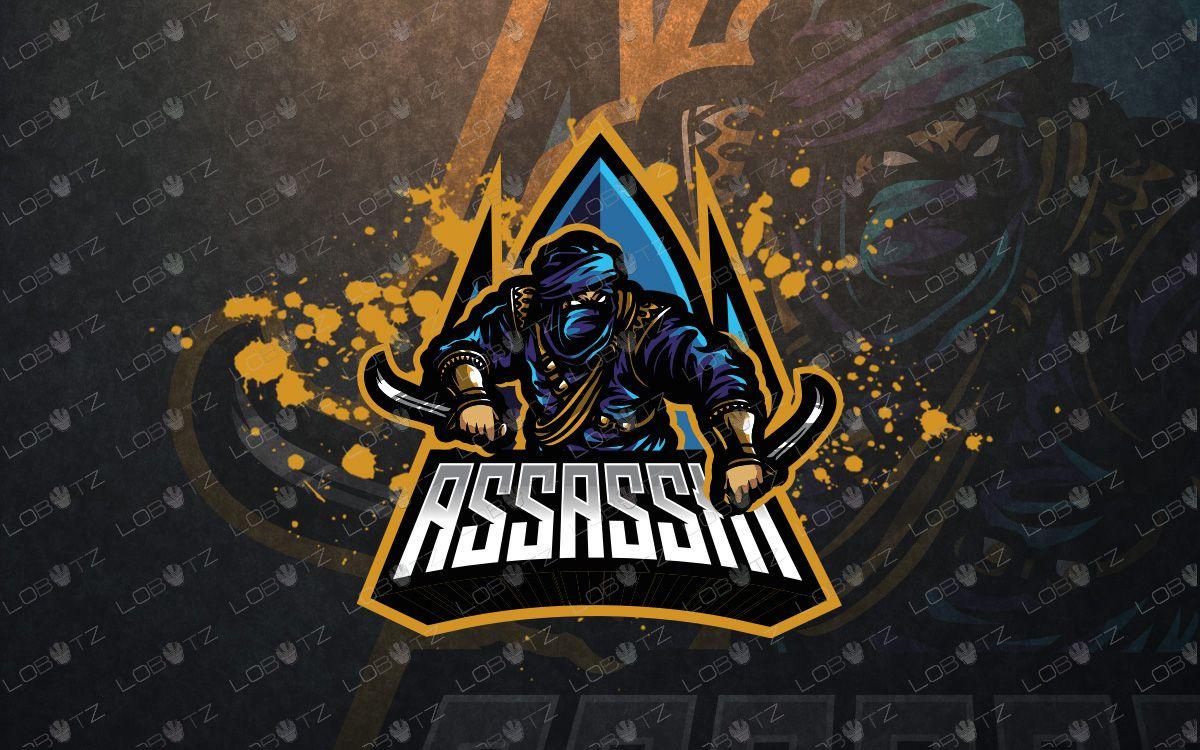 Assassin Logo - Assassin eSports Logo For Sale | Assassin Mascot Logo - Lobotz