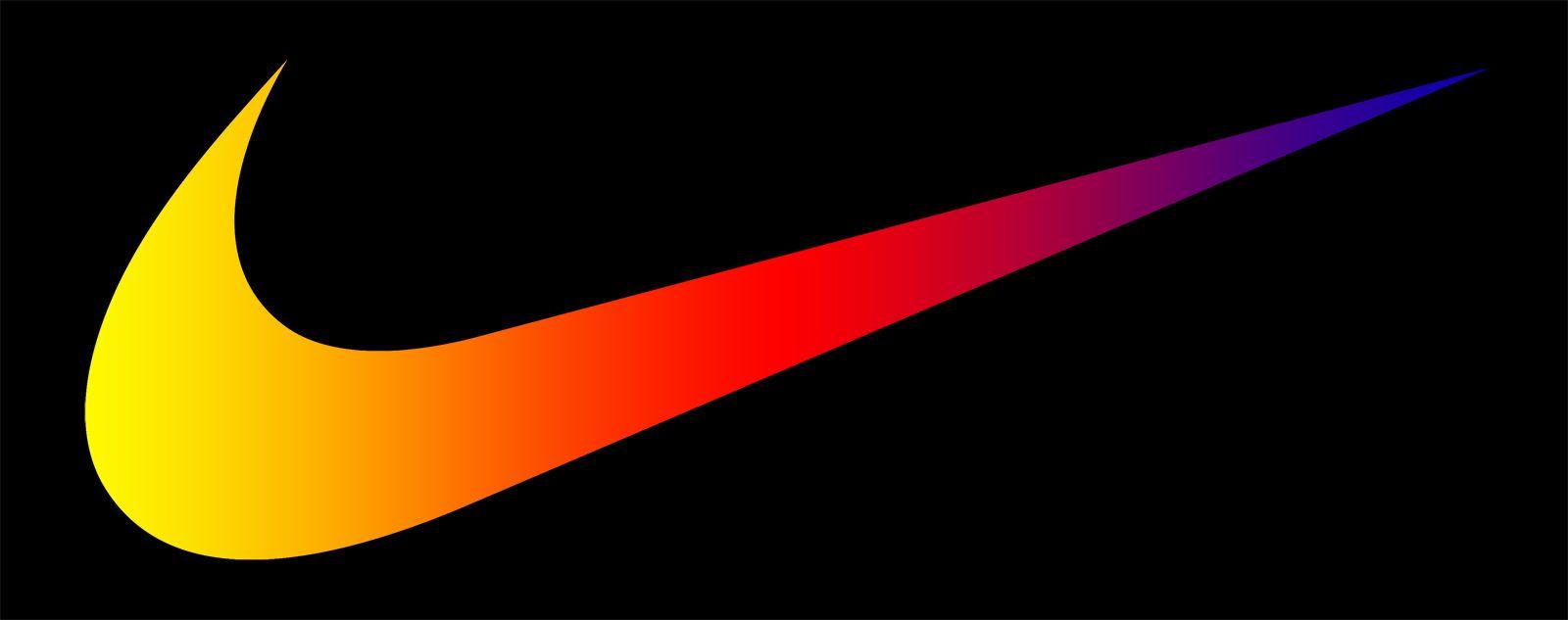 Colorful Nike Logo