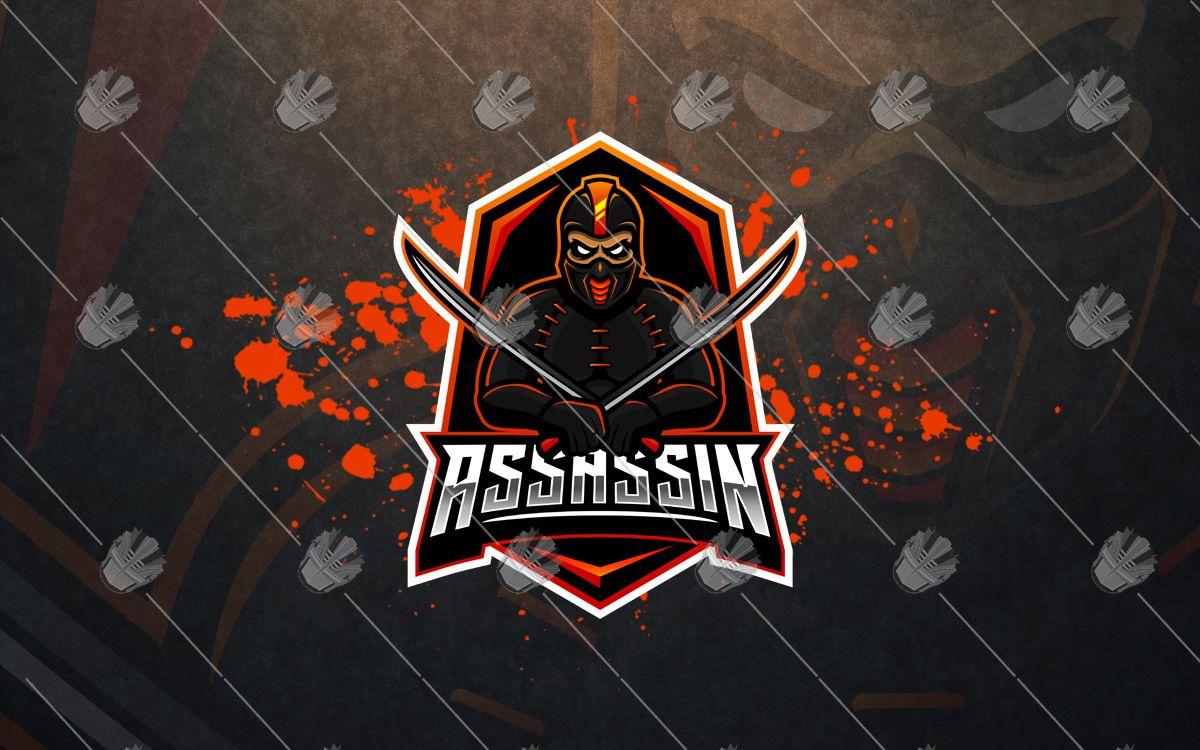 Assassin Logo - Assassin eSports Logo For Sale | Assassin Mascot Logo - Lobotz