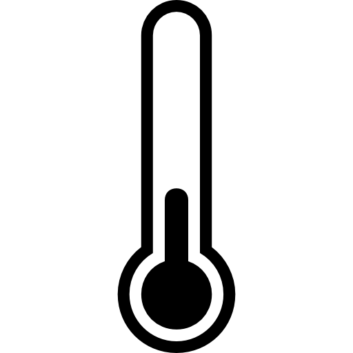 Temperature Logo - Thermometer, temperature, control, tool, weather, interface, symbol ...