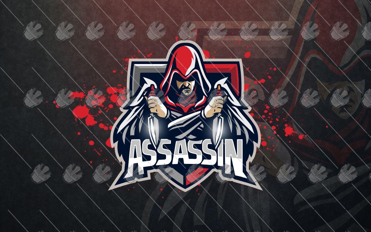 Assassin Logo - Assassin eSports Logo For Sale | Assassin Mascot Logo - Lobotz