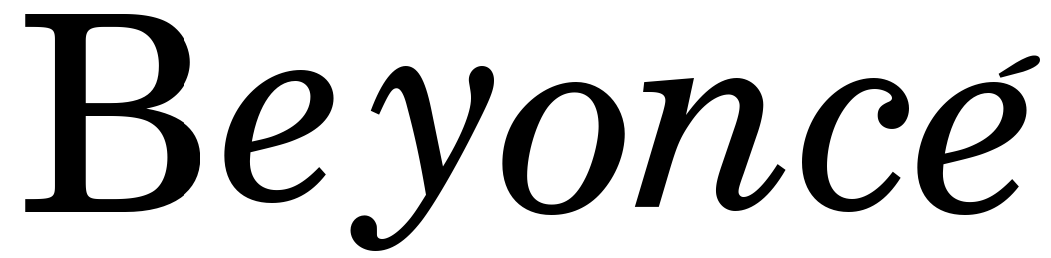 Beyonce Logo - LogoDix