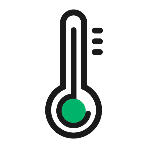 Temperature Logo - Temperature, Thermometer, Weather Icon With PNG and Vector Format
