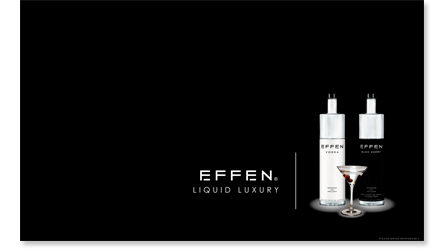 Effen Logo - EFFEN® Vodka. Jonny Baller Designs