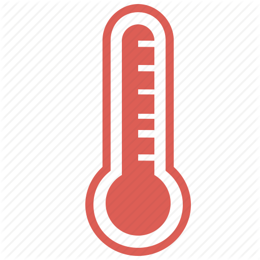 Temperature Logo - Hot, temperature, thermometer icon