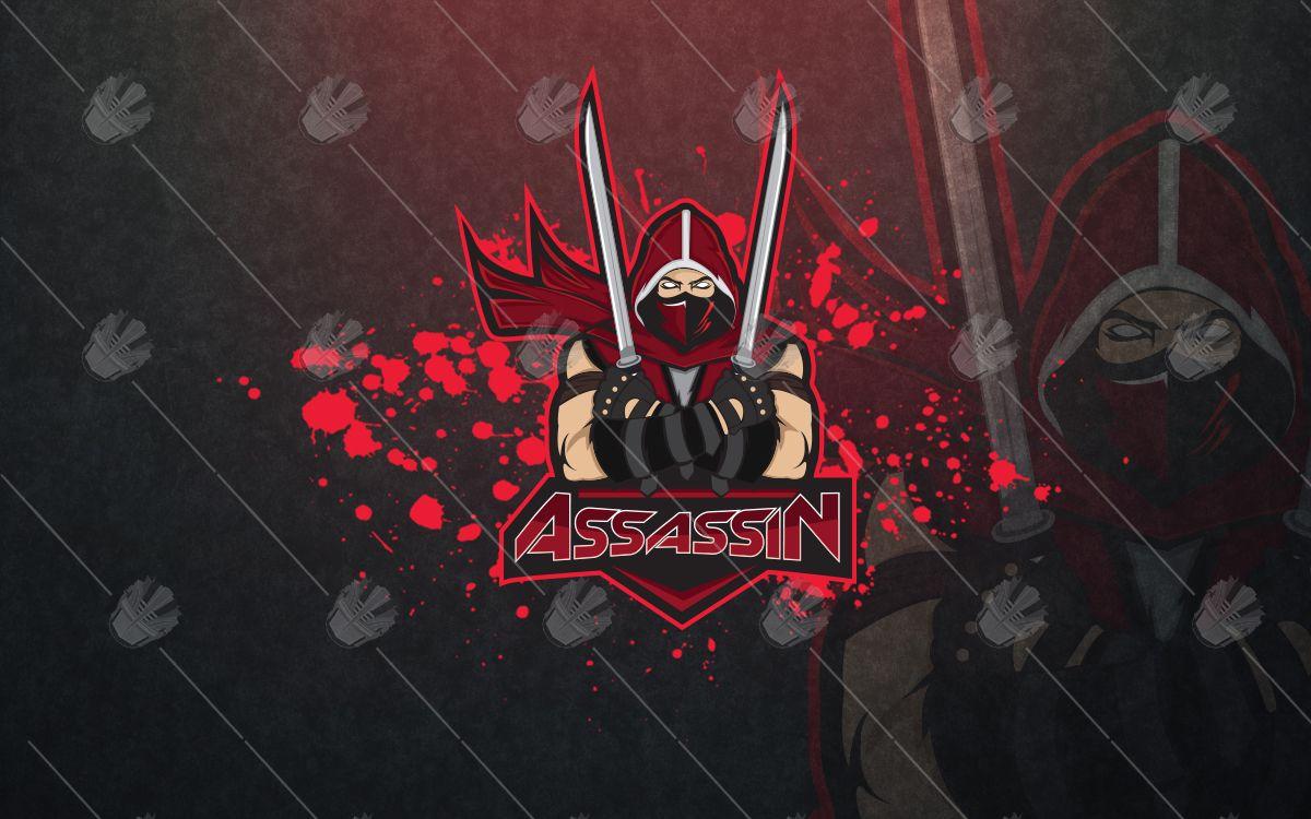 Assassin Logo - Assassin eSports Logo For Sale | Assassin Mascot Logo - Lobotz