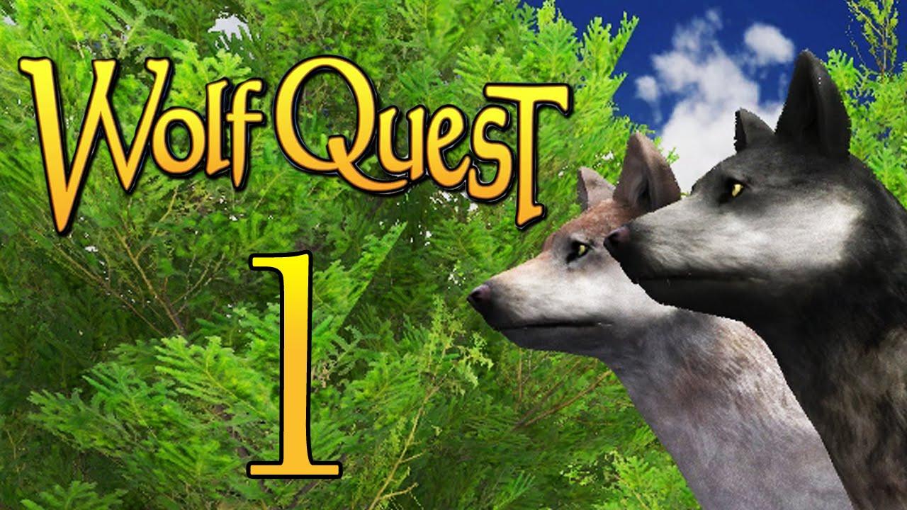 WolfQuest Logo - Wolf Quest [1] - RAISING OUR PUPS - YouTube