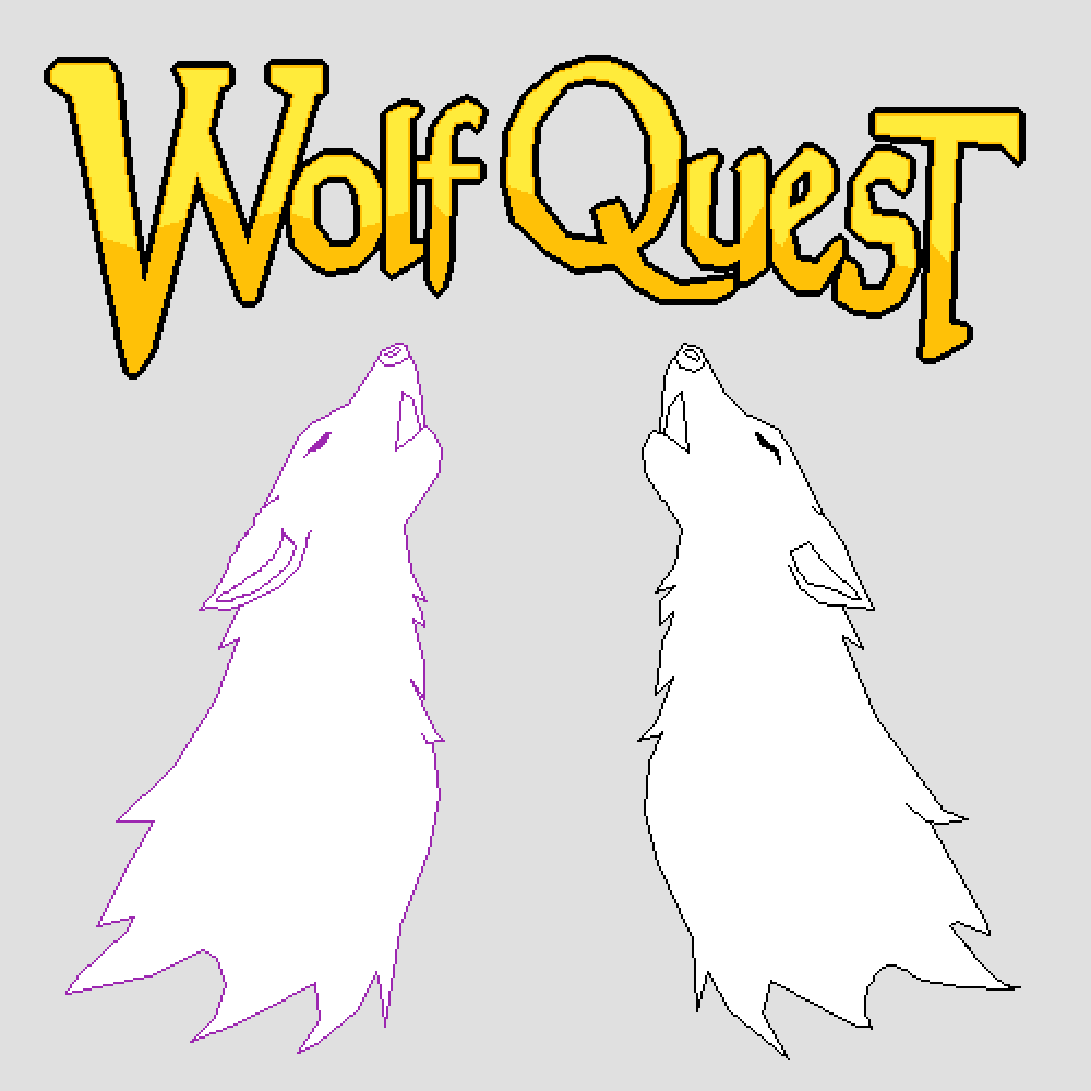 WolfQuest Logo - Pixilart Quest By Im The Ginger