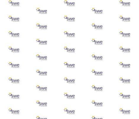 SWE Logo - SWE Logo wallpaper - society_of_women_engineers - Spoonflower