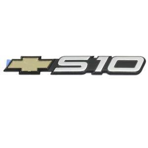 S10 Logo - OEM NEW Front Door or Tailgate S10 Emblem Nameplate 94-04 Chevrolet ...