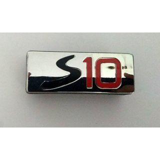 S10 Logo - Buy MAHINDRA SCORPIO S10 2014 AND ABOVE CAR DECAL EMBLEM MONOGRAM