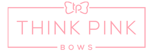 Bows Logo - ThinkPinkBows- Baby Boutique, Headband, Dresses for girls