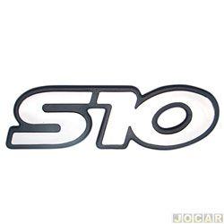 S10 Logo - Letreiro 1995 até 2011 unidade