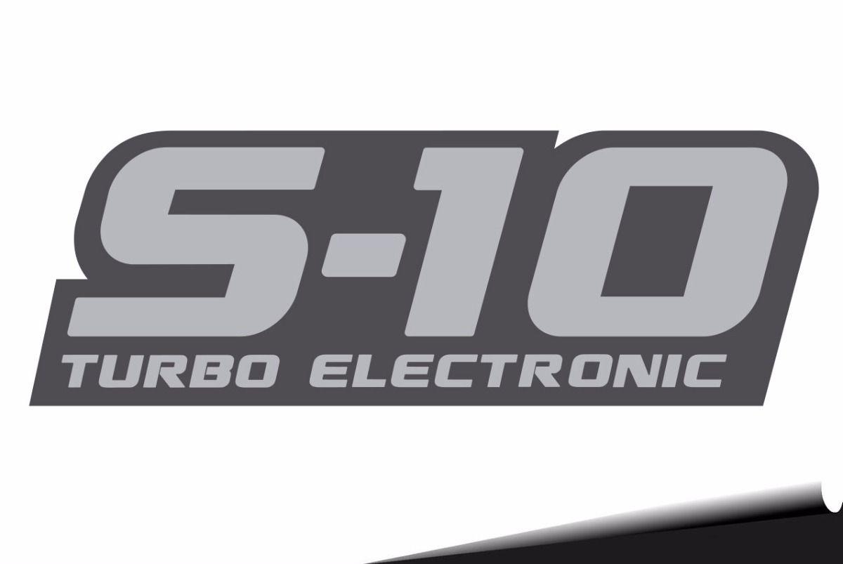 S10 Logo - Calcos Chevrolet S10 Turbo Electronic - $ 00 en Mercado Libre