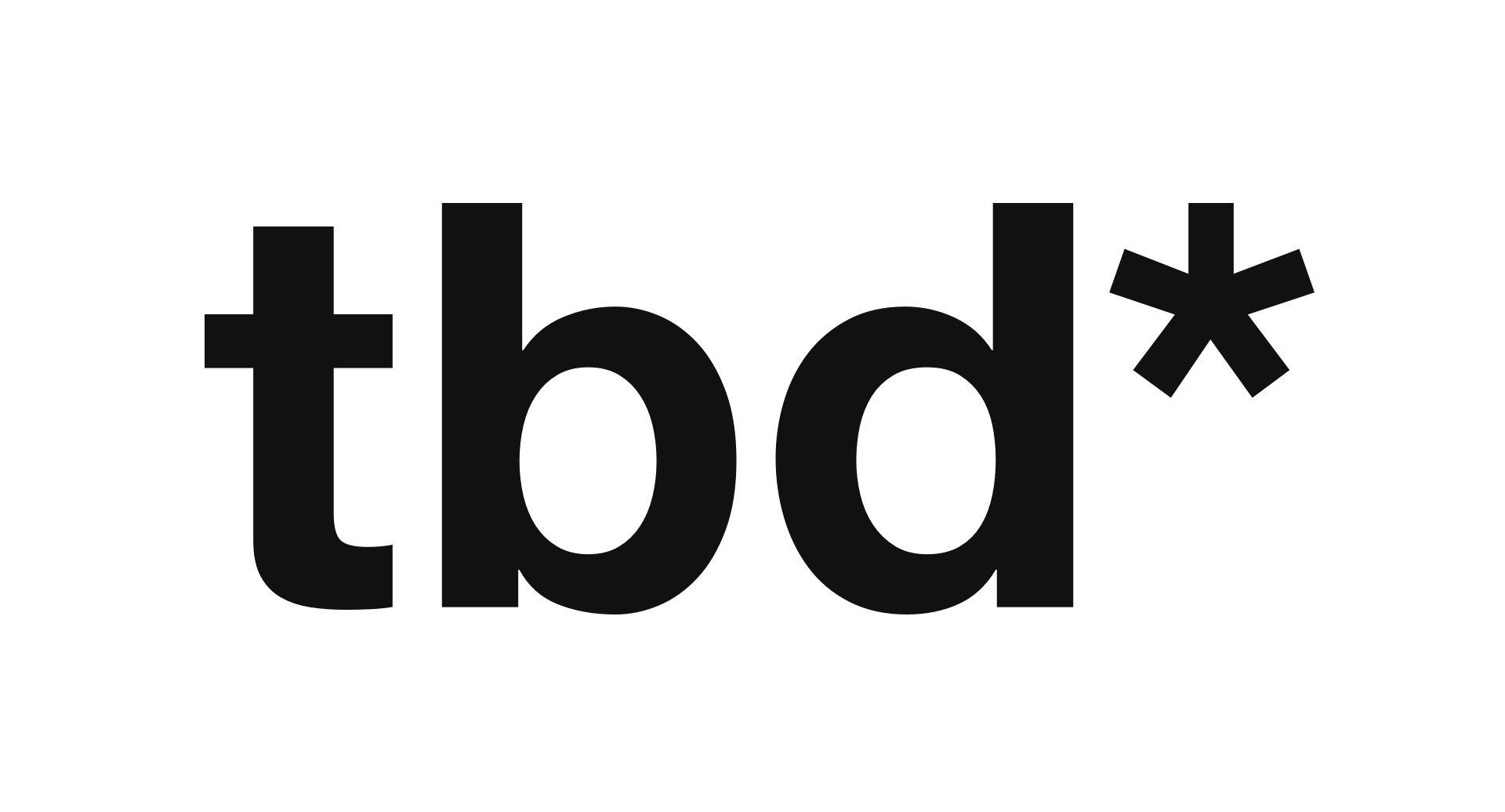 TBD Logo - Logo tbd* community - Impact Hub Berlin