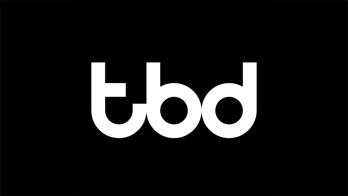 TBD Logo - Visual Identity System for Advertising Agency TBD. logo design