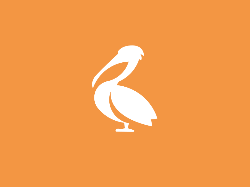 Pelican Logo - Pelican logo by Damian Patkowski | Dribbble | Dribbble