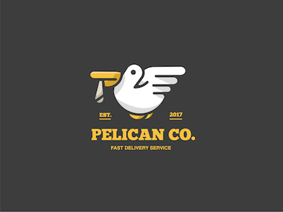 Pelican Logo - Pelican Logo Design