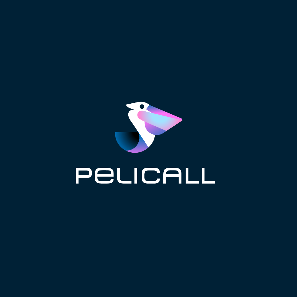 Pelican Logo - For Sale – Pelicacall Modern Pelican Logo Design | Logo Cowboy