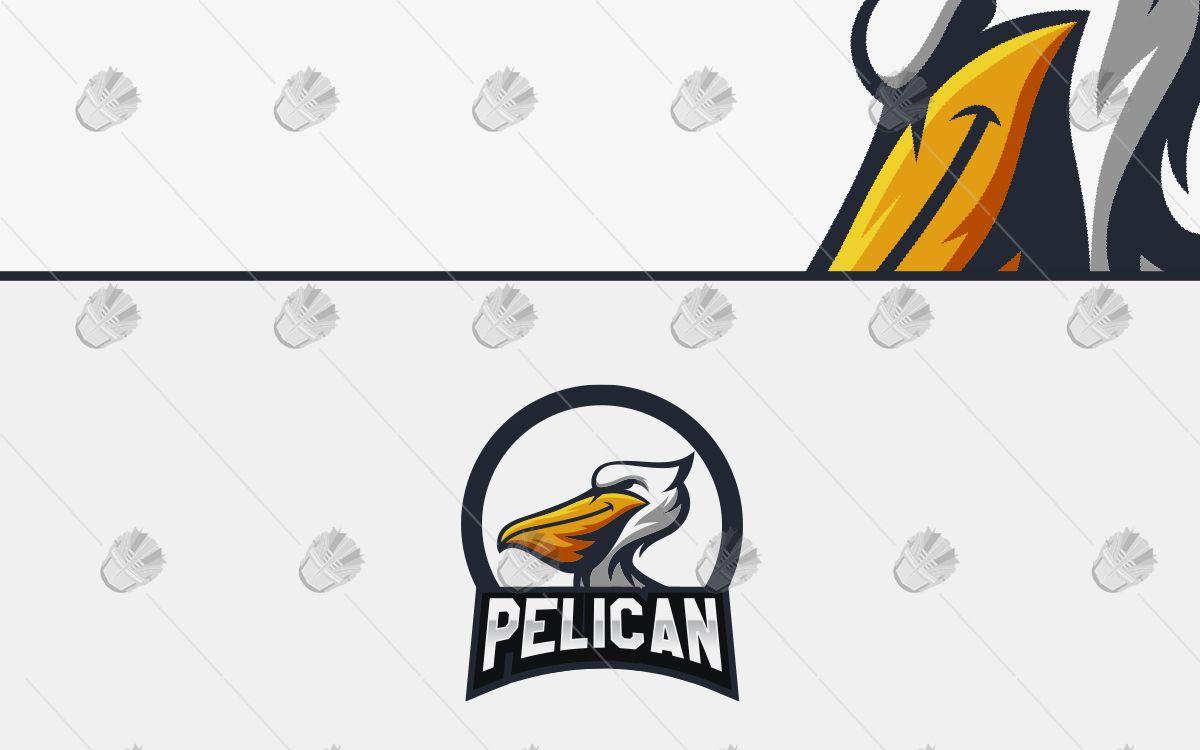 Pelican Logo - Pelican Mascot Logo For Sale Readymade Pelican eSports Logo - Lobotz