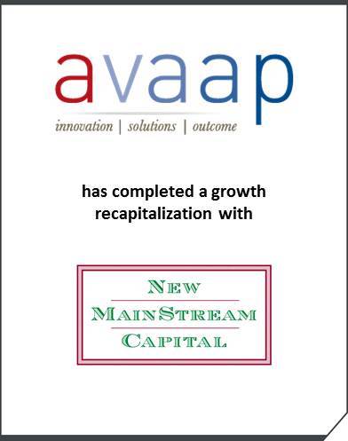 Avaap Logo - Intrepid Advises Avaap on Its Growth Capital Partnership with New