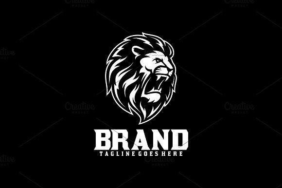 Roar Logo - Lion Roar Logo Logo Templates Creative Market
