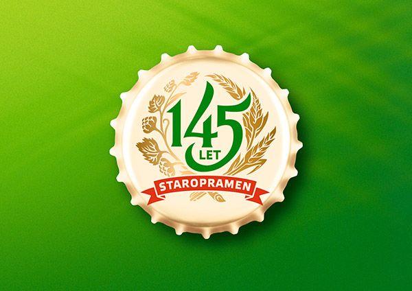 Staropramen Logo - Staropramen 145th Anniversary emblem on Behance