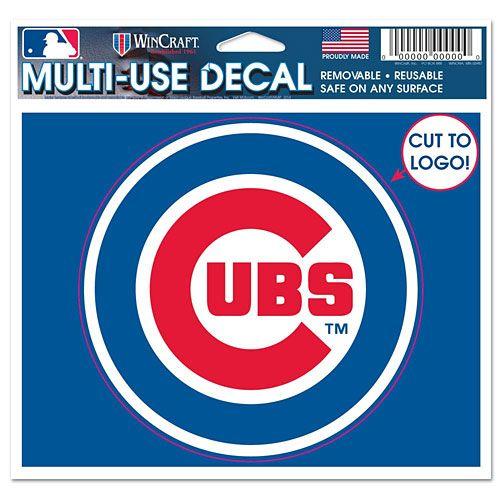 Bullseye Logo - Chicago Cubs Bullseye Logo Multi-Use Decal