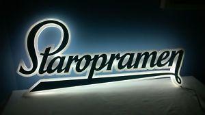 Staropramen Logo - Staropramen Logo Czech Beer Bar Pub Store Light Sign Led 25