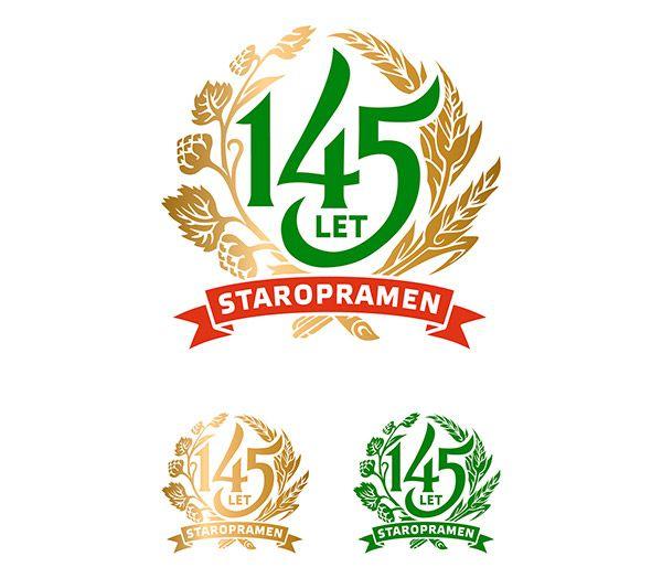 Staropramen Logo - Staropramen 145th Anniversary emblem on Behance