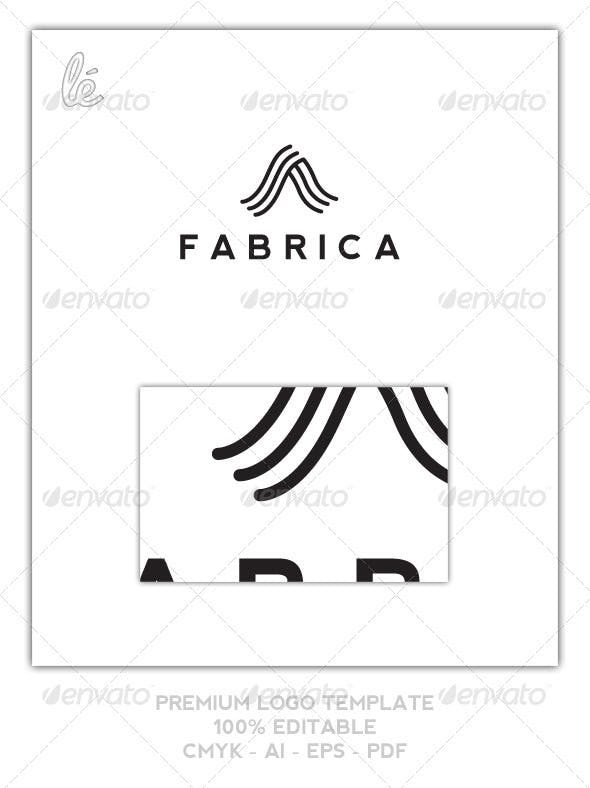 Fabrica Logo - Letter A Logo - Curved Lines Logo - Wavy A Logo by LogoElite ...