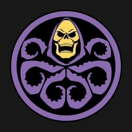 Skeletor Logo - Skeletor / Hydra logo. Nerd Central. Thundercats