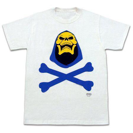 Skeletor Logo - He-Man - He-Man Nemesis Skeletor Logo White T-Shirt - Walmart.com