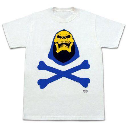 Skeletor Logo - He Man Man Nemesis Skeletor Logo White T Shirt