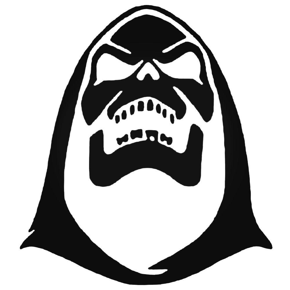 Skeletor Logo - Skeletor He Man Decal Sticker