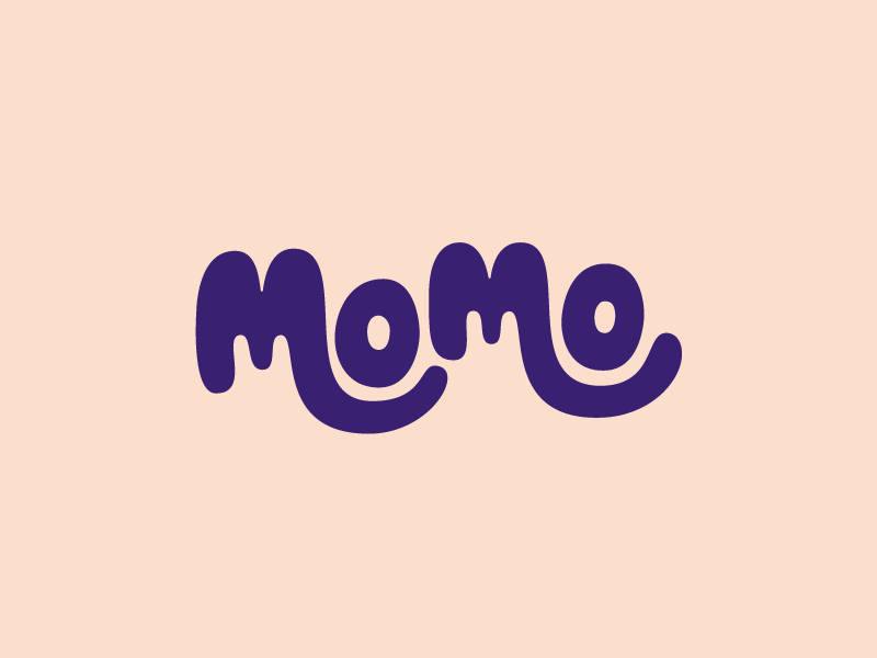 Momo Logo - Momo Logo by Equal Parts Studio | Dribbble | Dribbble