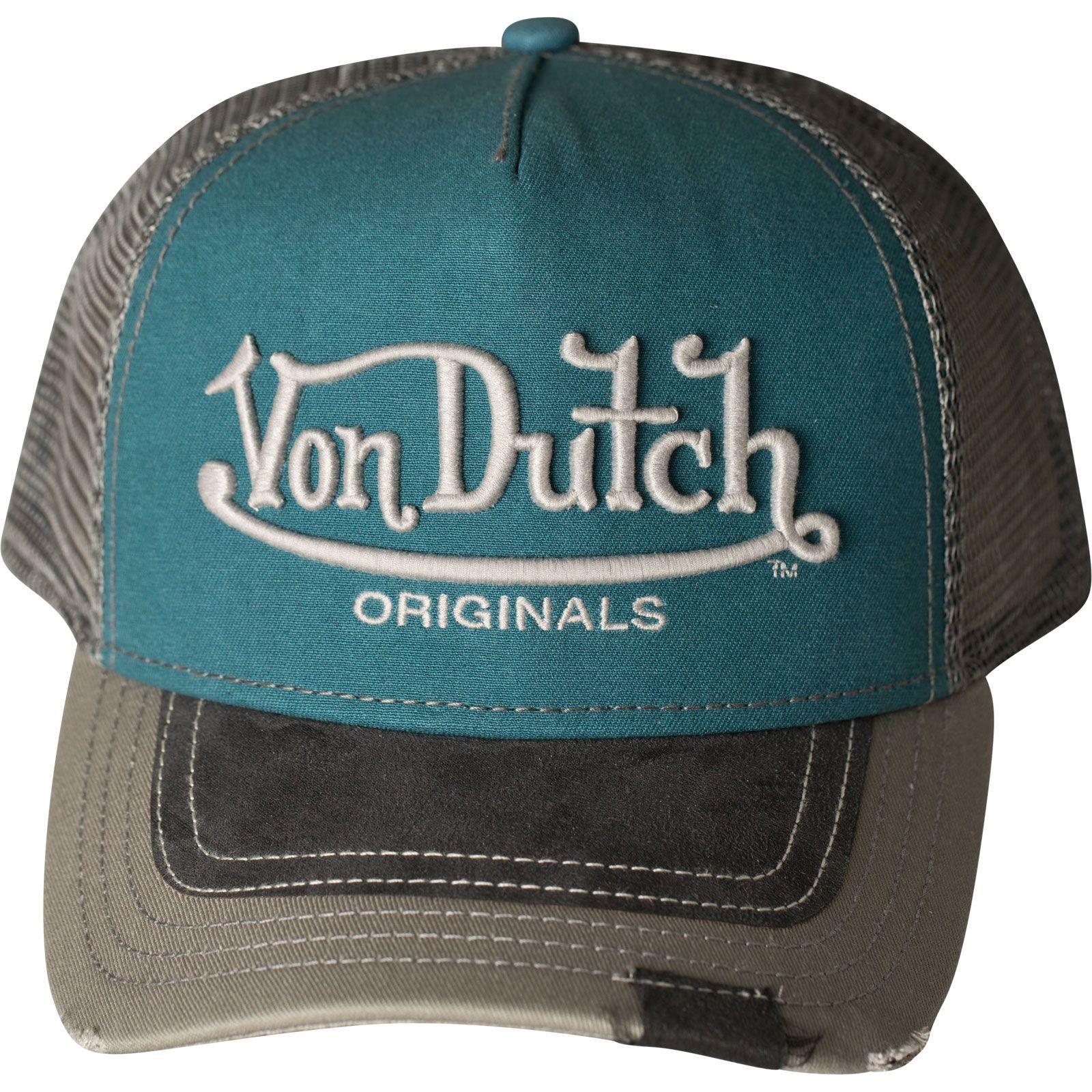 Von Logo - Logo VDHT 010 Premium Trucker Cap by Von Dutch Cap with increased 3D ...