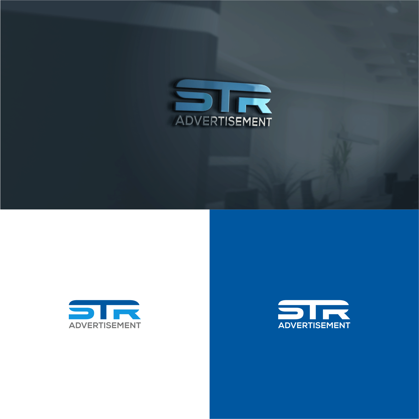 STR Logo - Logo Design for STR Advertisement by psycopART | Design #20342607