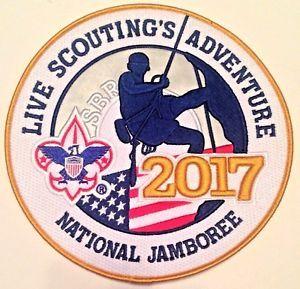 Jamboree Logo - Jamboree Logo Reflective Round Jacket Patch 2017 National Boy Scout ...