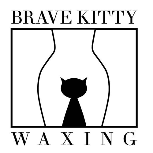 Waxing Logo - Brave Kitty Waxing