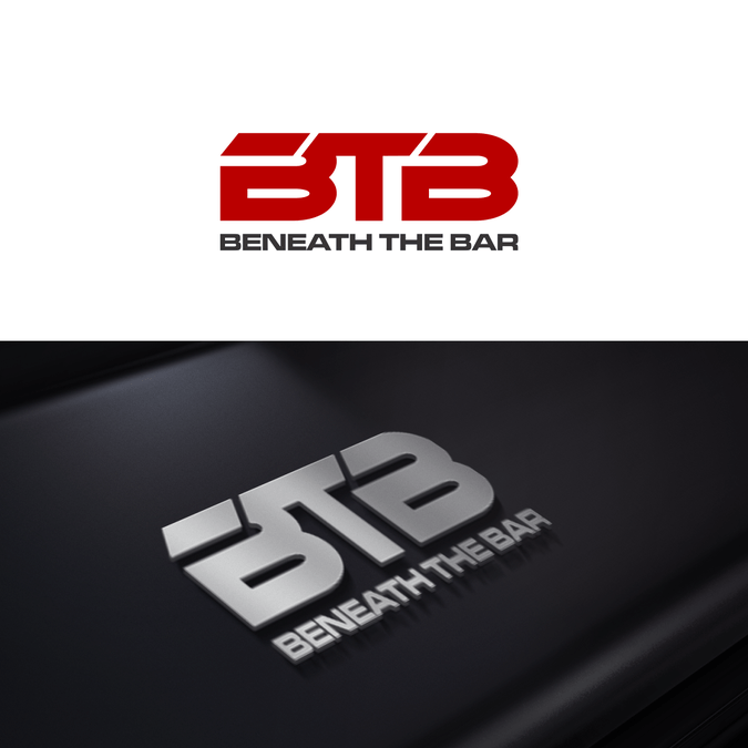 BTB Logo - BTB - Beneath The Bar Apparel (Gym Apparel Line) | Logo design contest