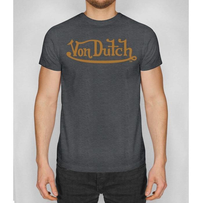 Von Logo - Von Dutch Men's Classic Logo T Shirt