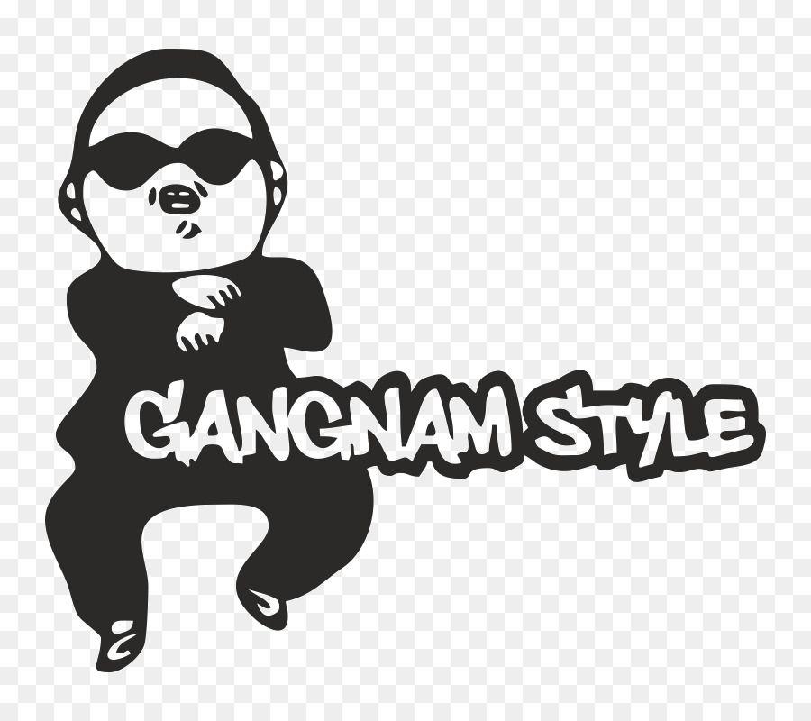 PSY Logo - Gangnam Style Logo Sticker Brand Decal png download*800