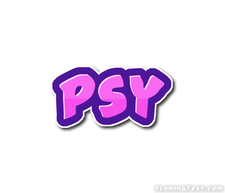 PSY Logo - Psy Logo. Free Name Design Tool from Flaming Text