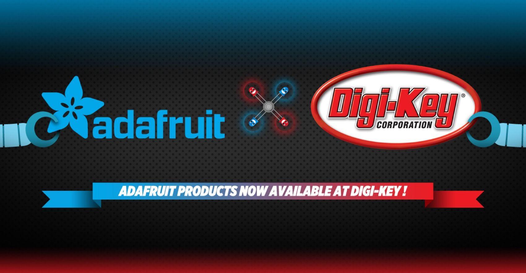 DigiKey Logo - Adafruit Products Now Available from Digi-Key @digikey @adafruit ...