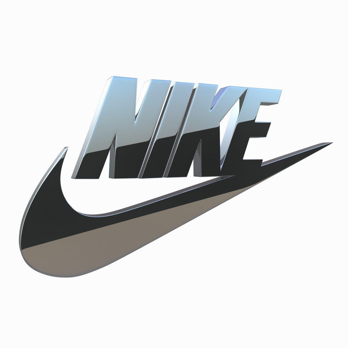 3d nike swoosh